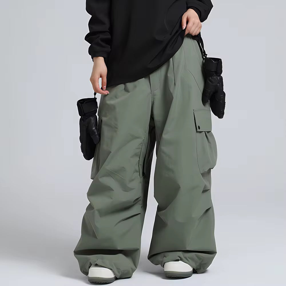 Gore-tex baggy snowboard pants